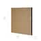 American Art Decor Carved Recollections Box Top Carved Mirror in Brown - 24" x 24"